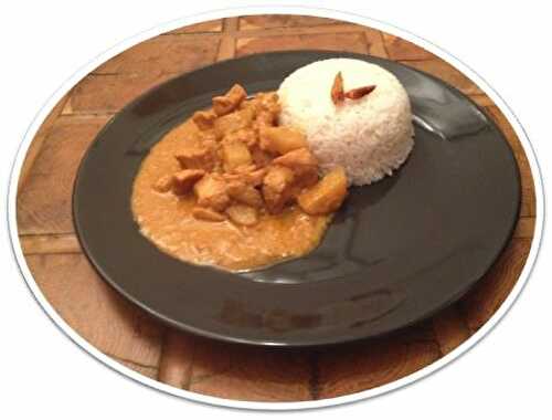 Curry Massaman de poulet - Les Papilles de Karen