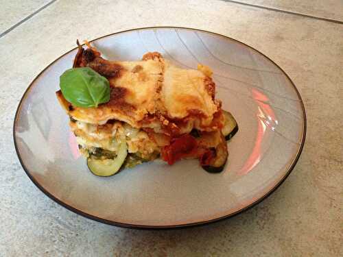 Lasagnes aux courgettes et mozzarella - Les Papilles de Karen