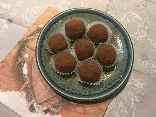 Truffes au chocolat de Cyril Lignac