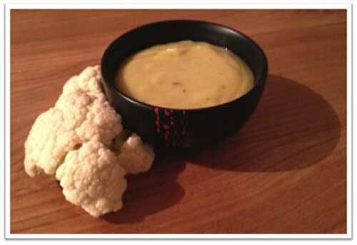 Velouté de chou fleur au curry - Les Papilles de Karen