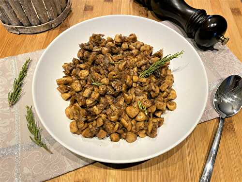 Champignons sautés au vinaigre balsamique