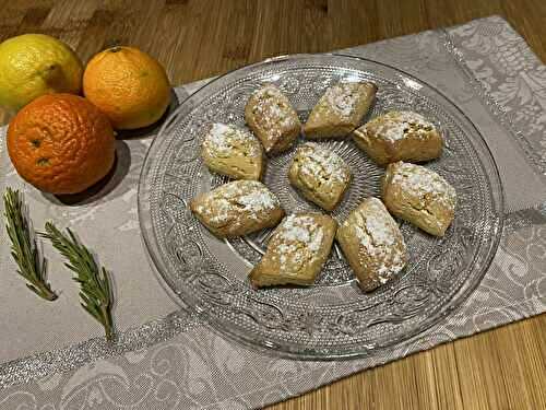 Biscuits à l’huile d’olive à l'orange