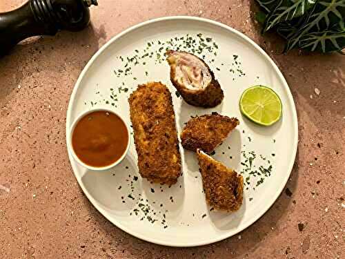 Cordon bleu et sauce barbecue de Philippe Etchebest