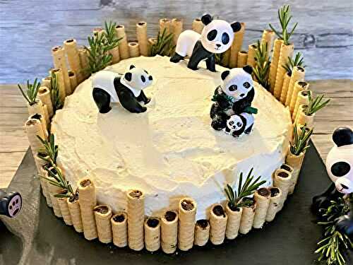 Gâteau d'anniversaire Panda