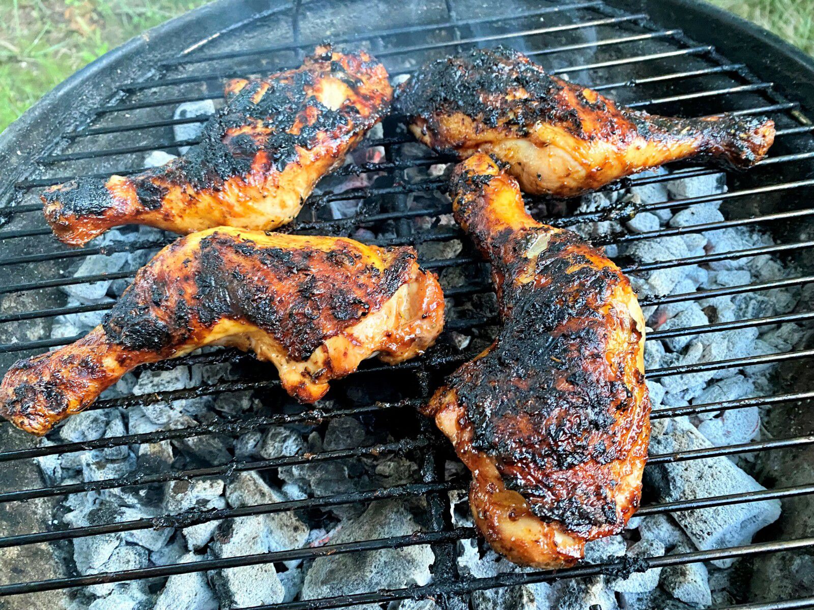 Cuisses de poulet marinées