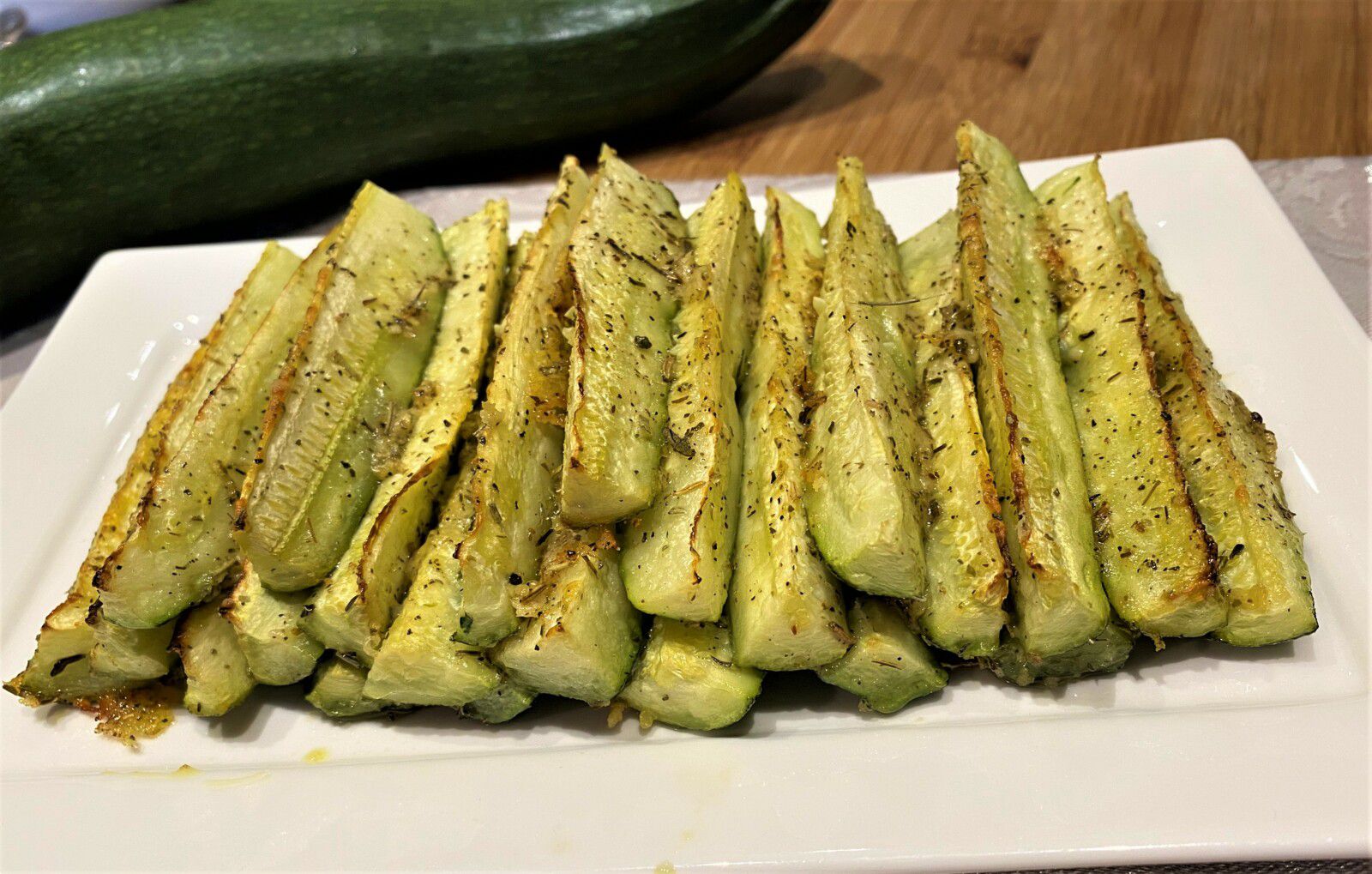 Courgettes gratinés au parmesan