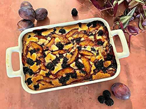 Financier mûre-prune au laurier de Yotam Ottolenghi