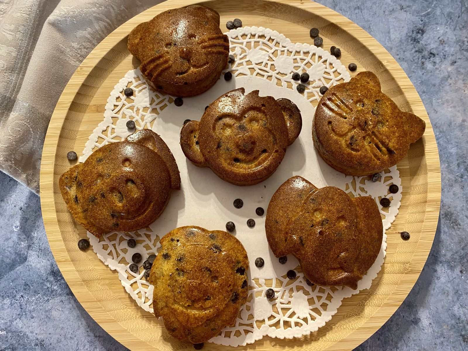 Moelleux au mascarpone et pépites de chocolat