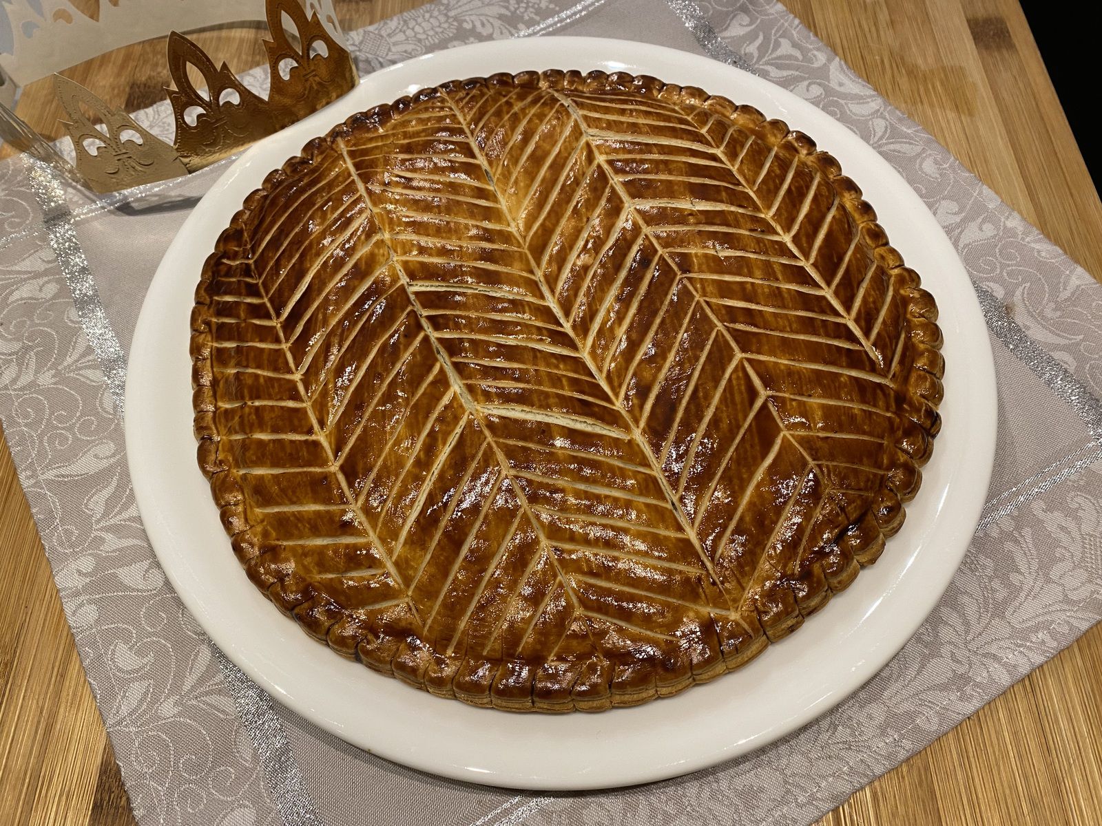 Galette des rois, saveur beurre de cacahuètes