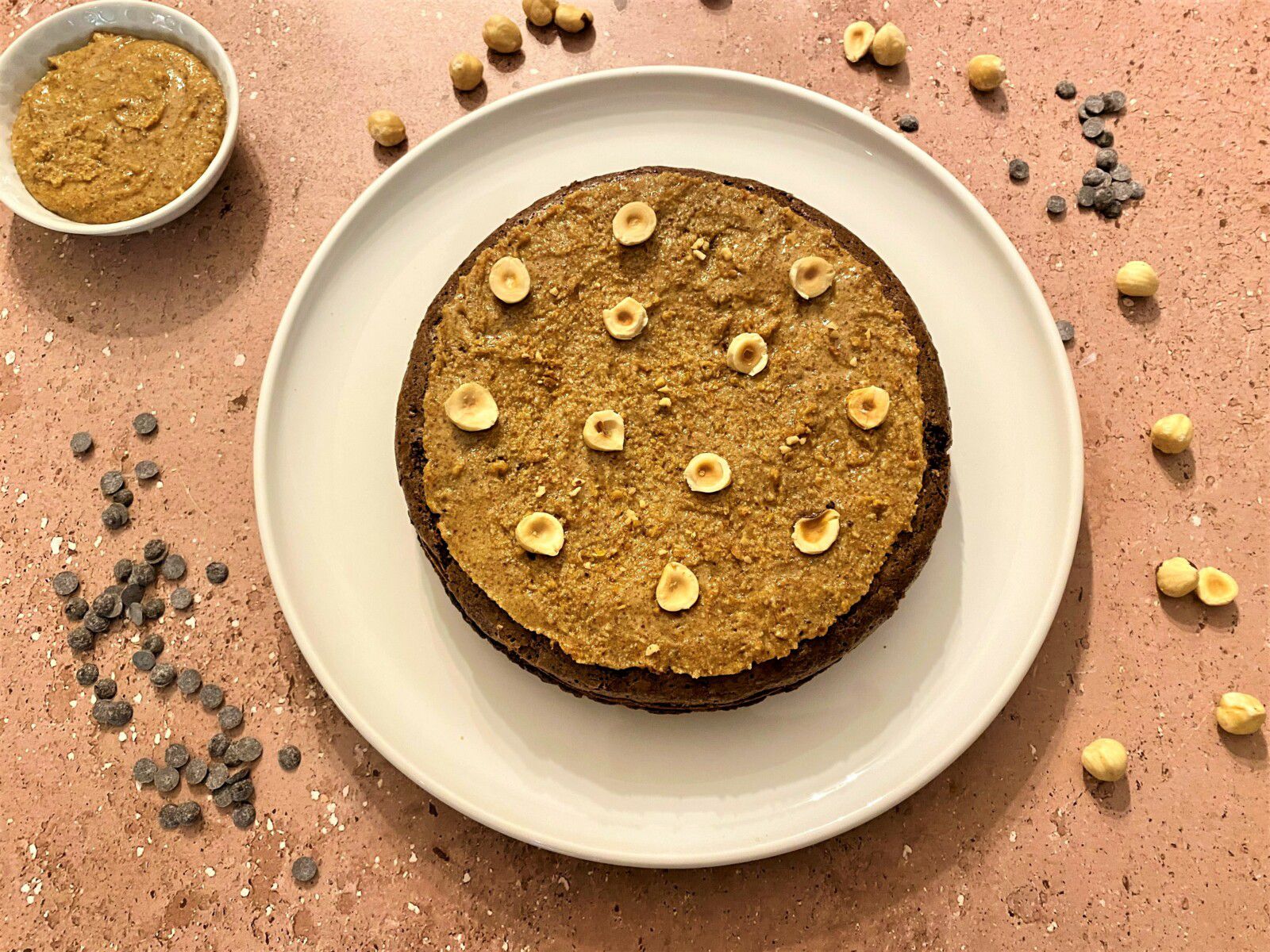 Fondant chocolat et praliné