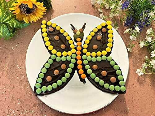 Gâteau d'anniversaire enfant "Papillon"