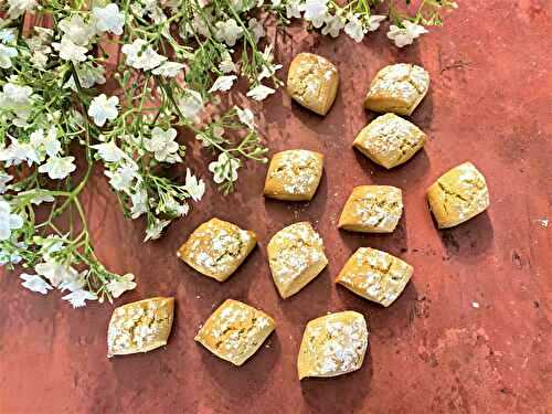 Biscuits à l’huile d’olive à la fleur d'oranger