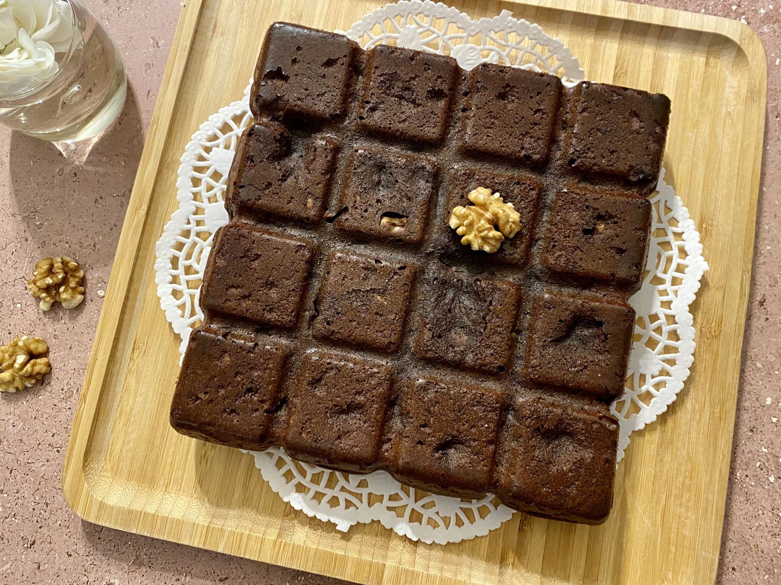 Brownie à la crème de marrons