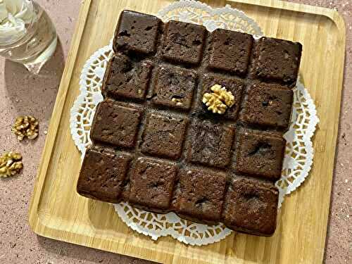 Brownie à la crème de marrons