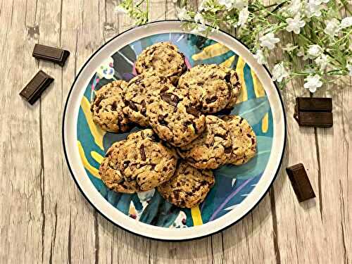 Cookies au chocolat et huile d'olive