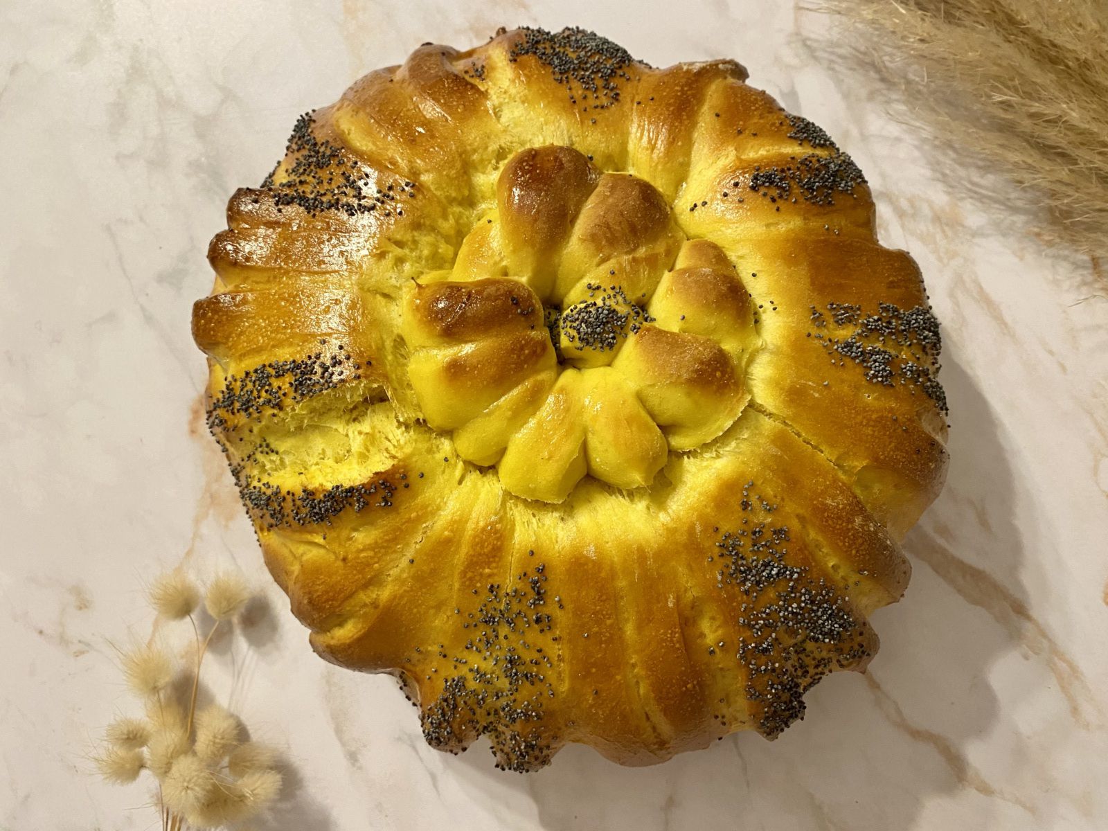 Pain brioché tunisien