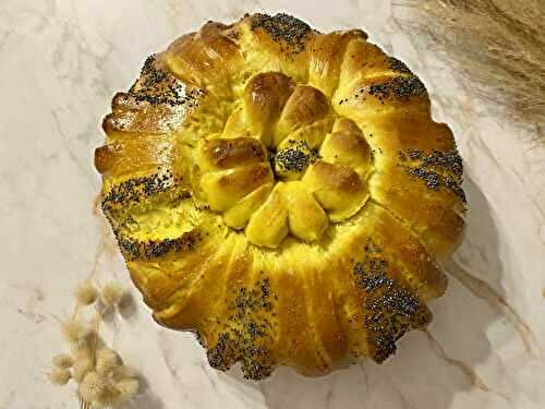 Pain brioché tunisien