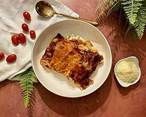 Gratin de ravioles à la ricotta et à la tomate