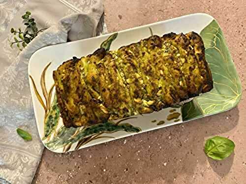 Pain à effeuiller au pesto et à la feta