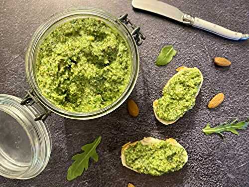Pesto de roquette à l’amande