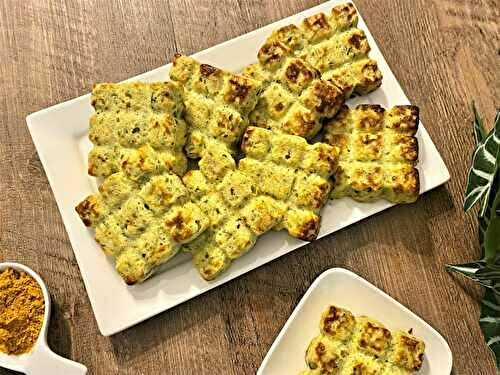 Flans de courgettes au curry