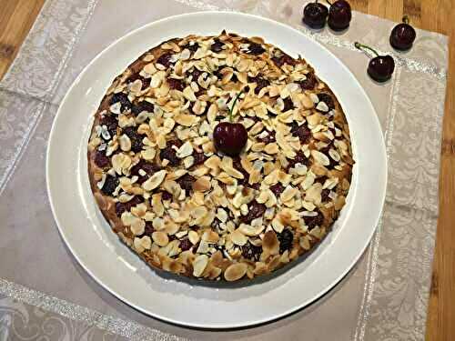 Gâteau aux cerises et à l’amande