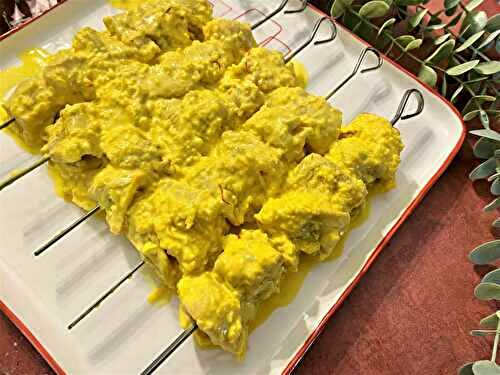 Joojeh Kabab (poulet au safran et au citron)
