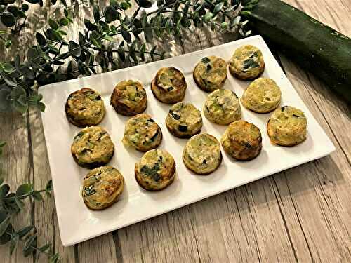 Bouchées de courgettes et mozzarella