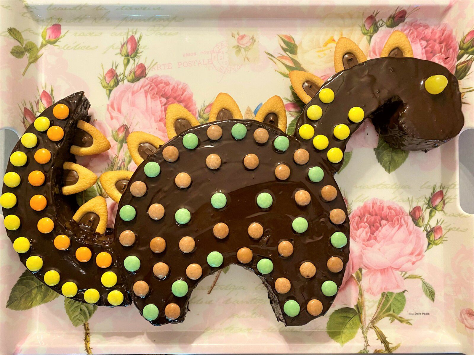 Gâteau d’anniversaire dinosaure