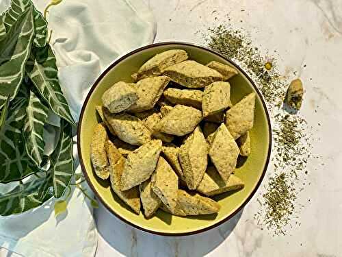 Canistrelli salés au sarrasin et aux herbes de Provence