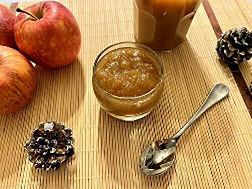 Confiture de pommes au cidre et au gingembre