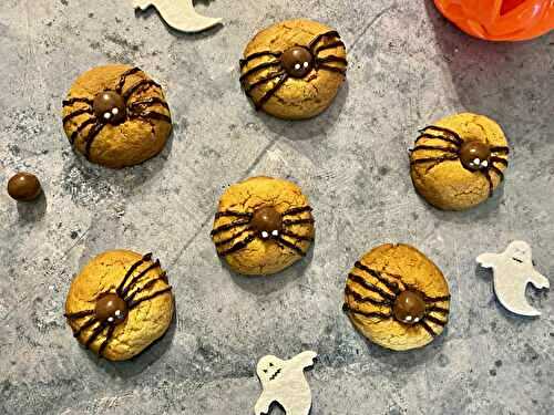 Cookies araignée d’Halloween