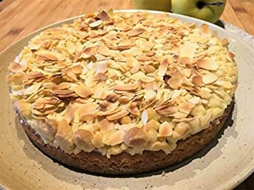 Gâteau-crumble pomme amande
