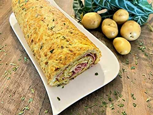 Tartiflette roulée au jambon
