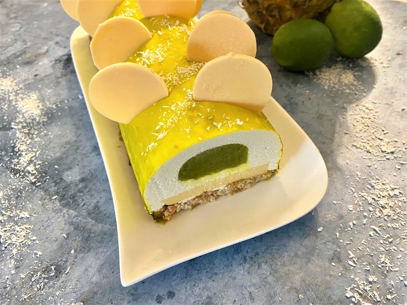 Bûche coco câline de Christophe Felder et Camille Lesecq