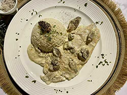 Filets de dorade, sauce aux morilles