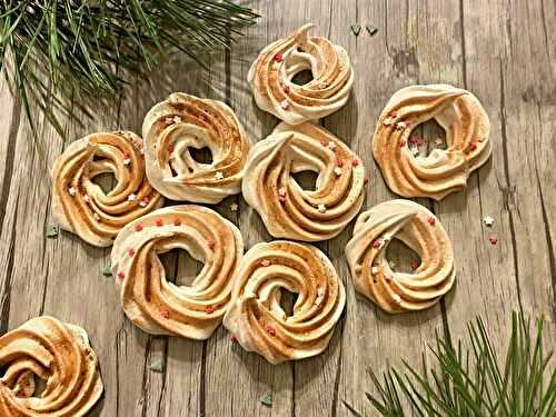 Meringues en couronnes