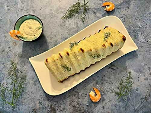 Terrine de crevettes et saumon fumé