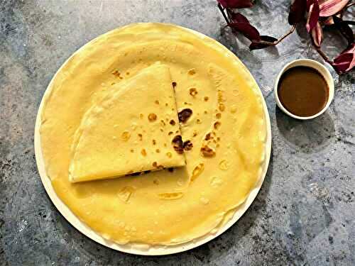 Crêpes au chocolat de Cyril Lignac