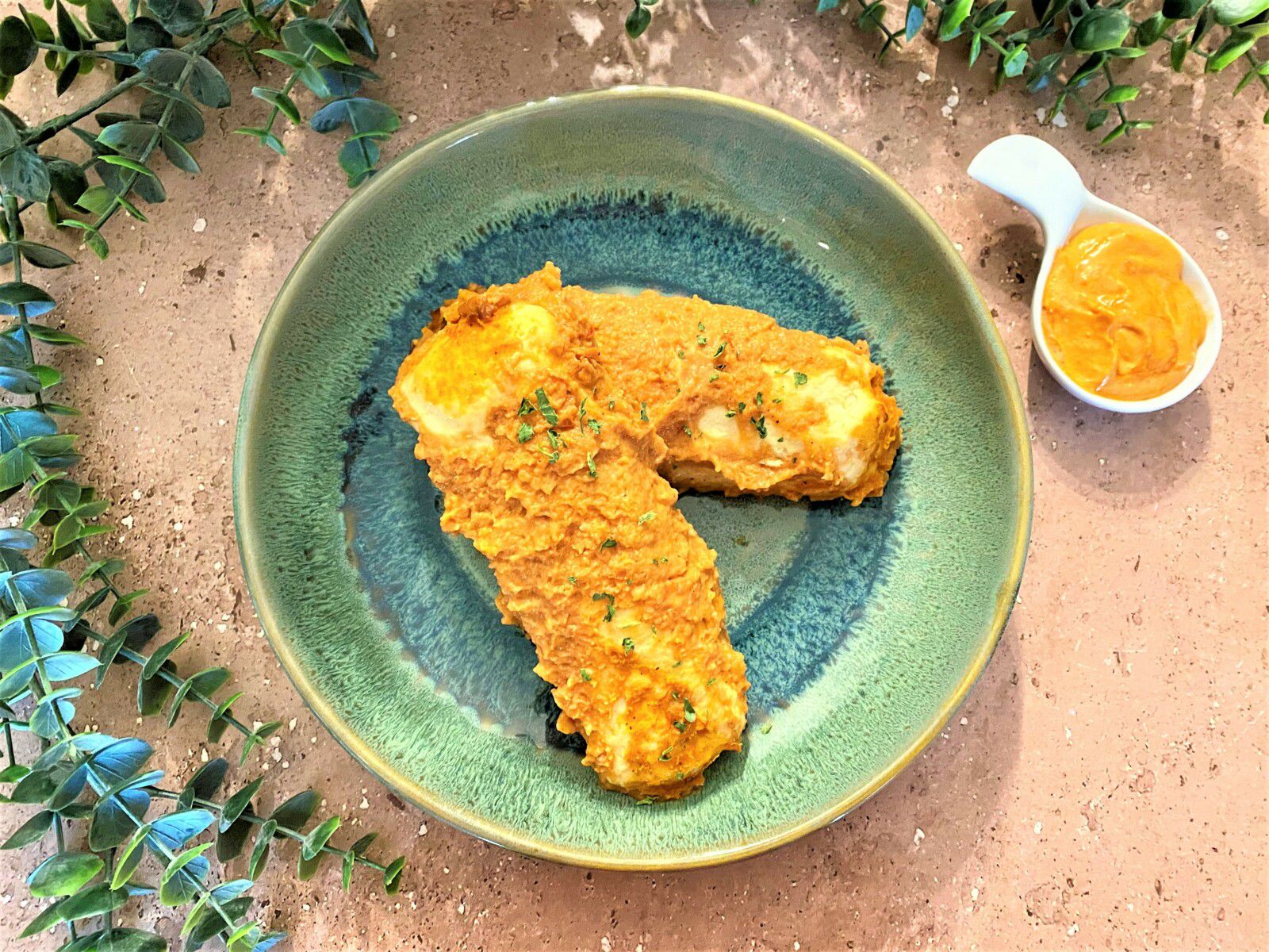 Quenelles sauce aurore