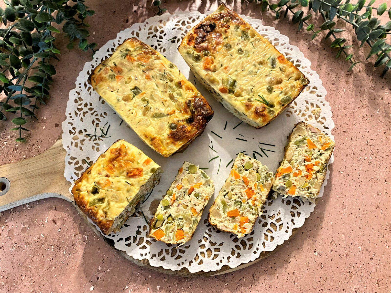 Terrine de thon et macédoine de légumes