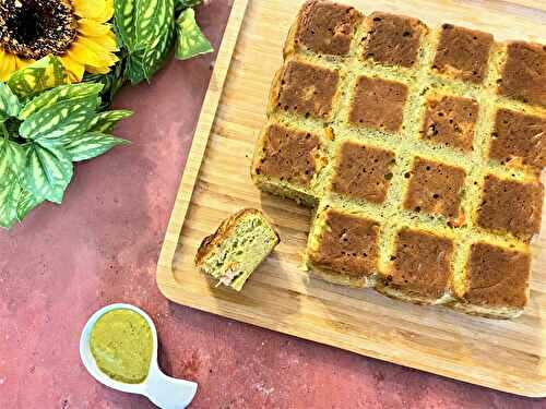 Cake pesto, thon et crevette