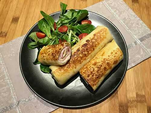 Crêpes au jambon de Cyril Lignac