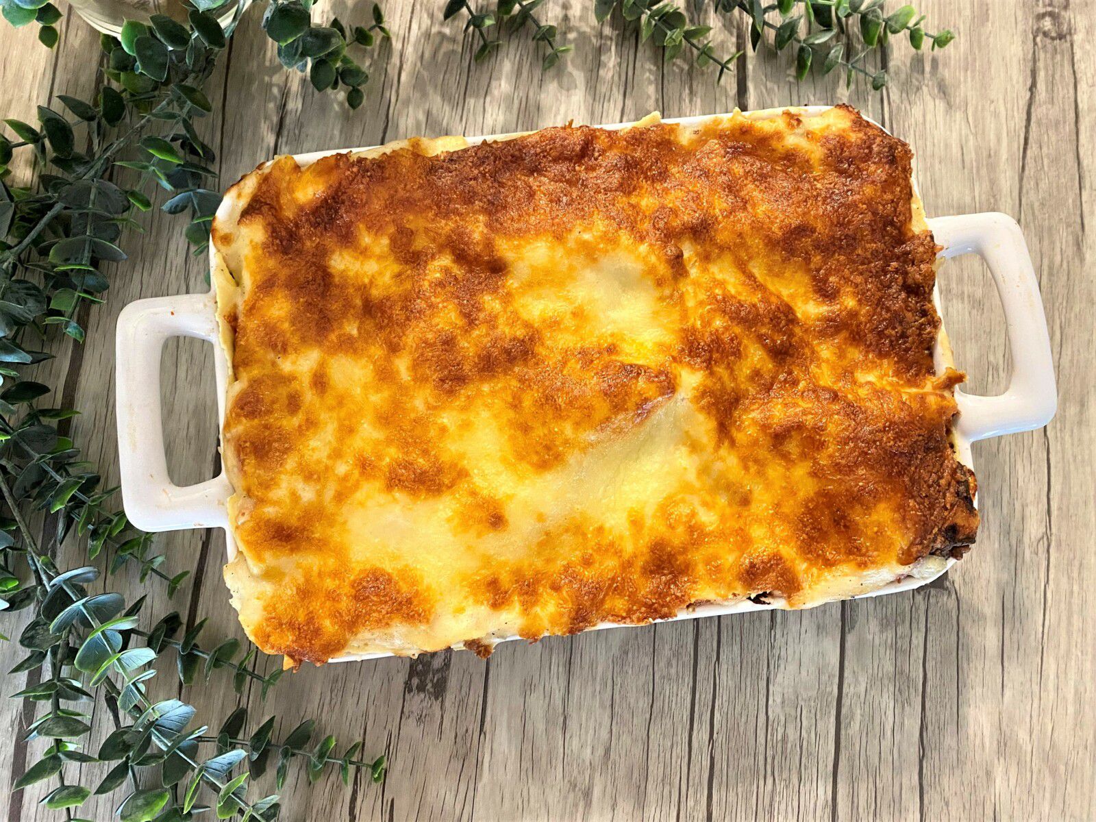 Lasagnes aux poireaux, jambon et Gorgonzola