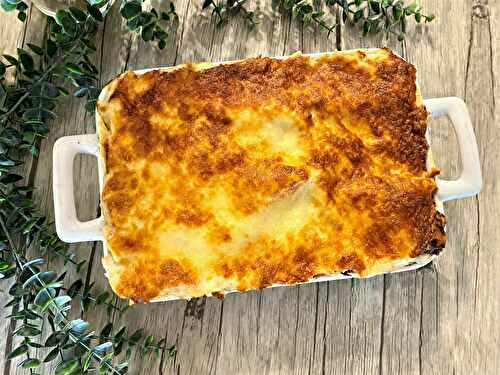 Lasagnes aux poireaux, jambon et Gorgonzola