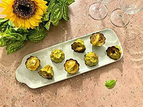 Bouchées au pesto et au chèvre