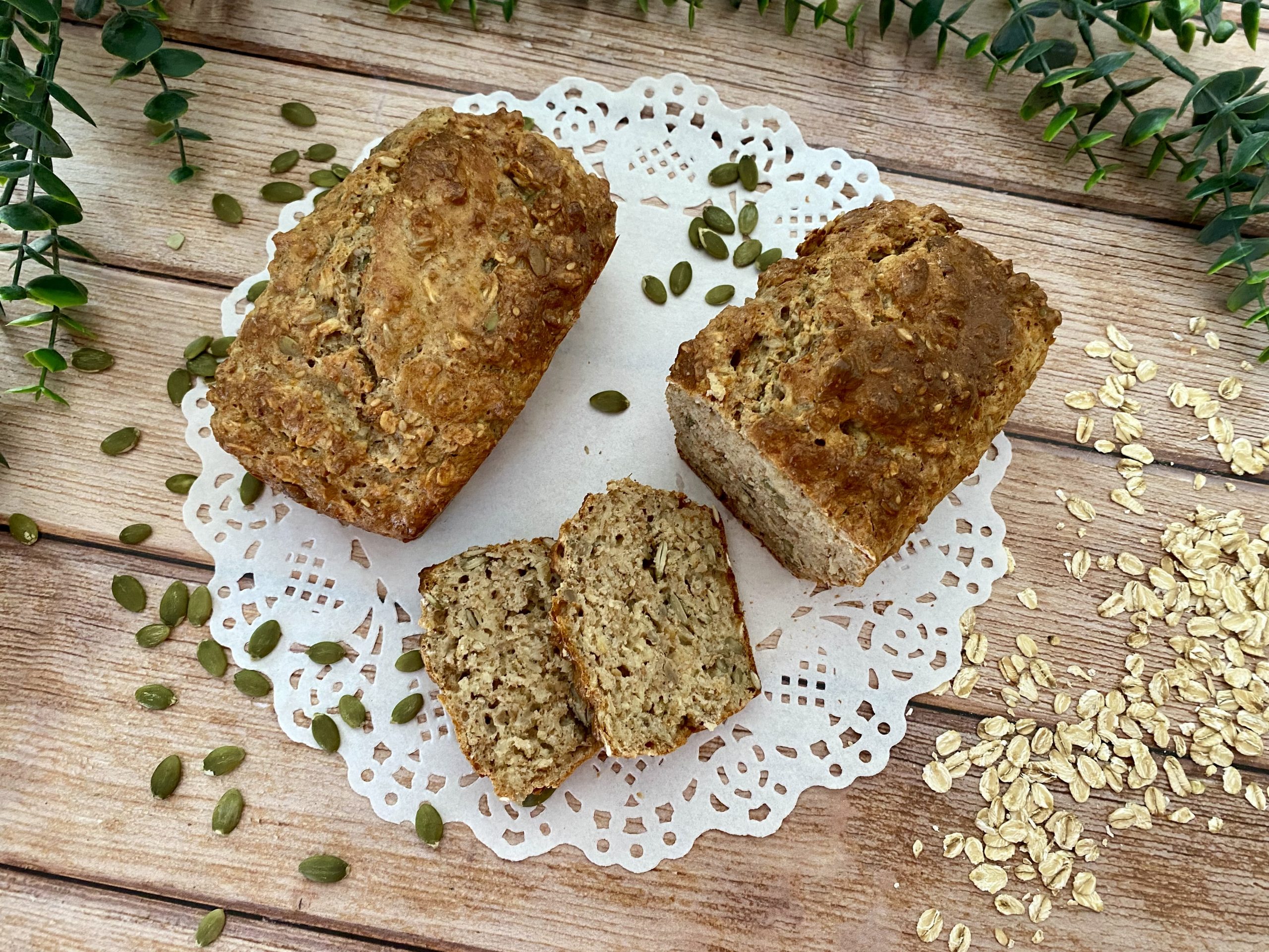 Pain aux graines protéinés
