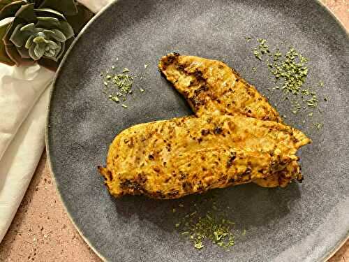 Blancs de poulet au citron et à l’origan