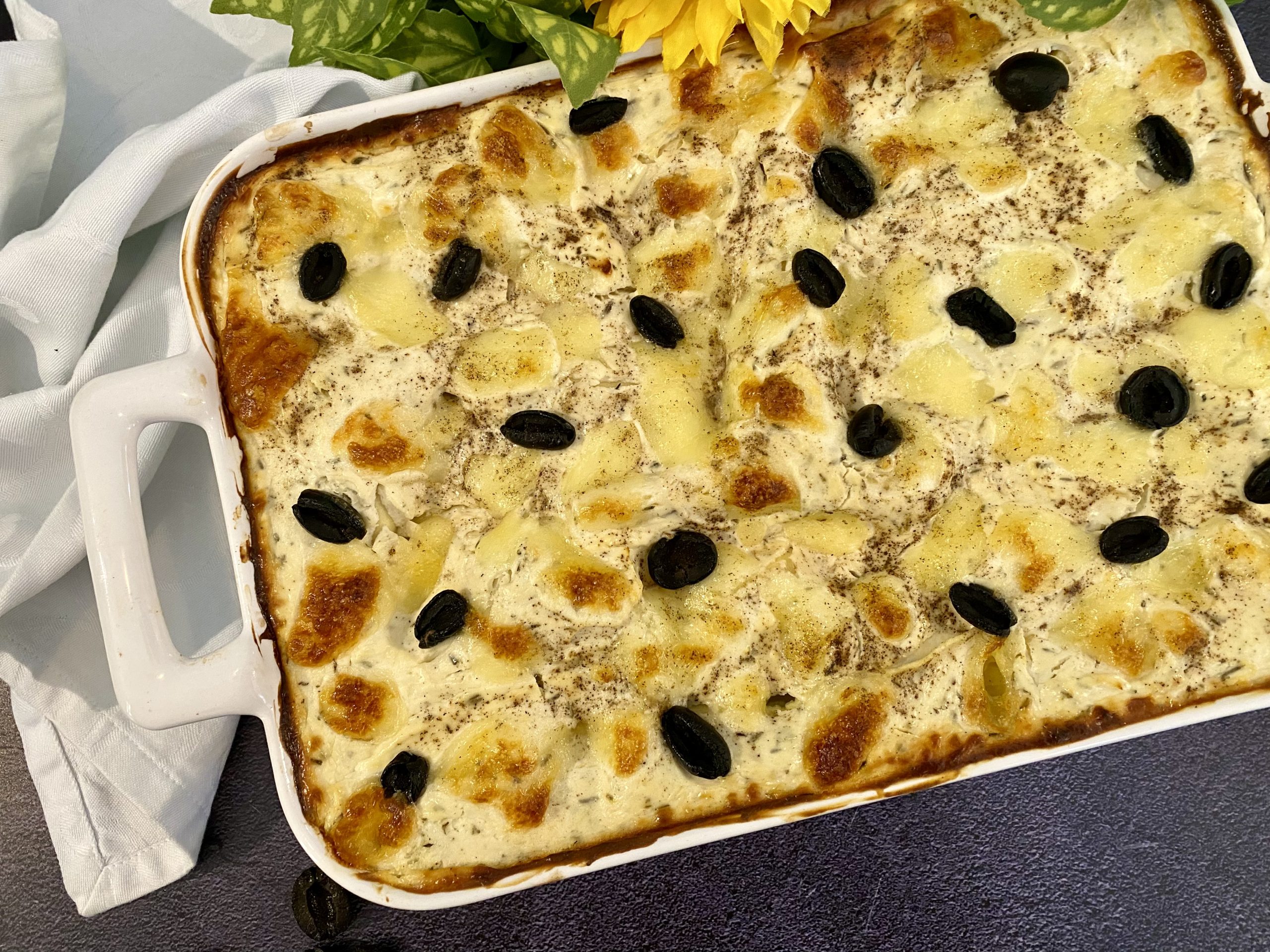 Lasagnes aux légumes du soleil, brousse et mozzarella