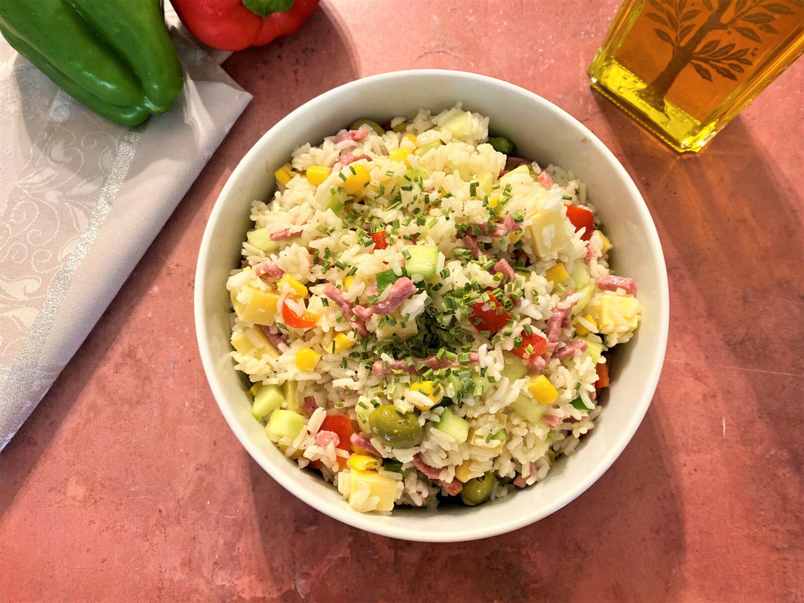 Salade de riz à ma façon